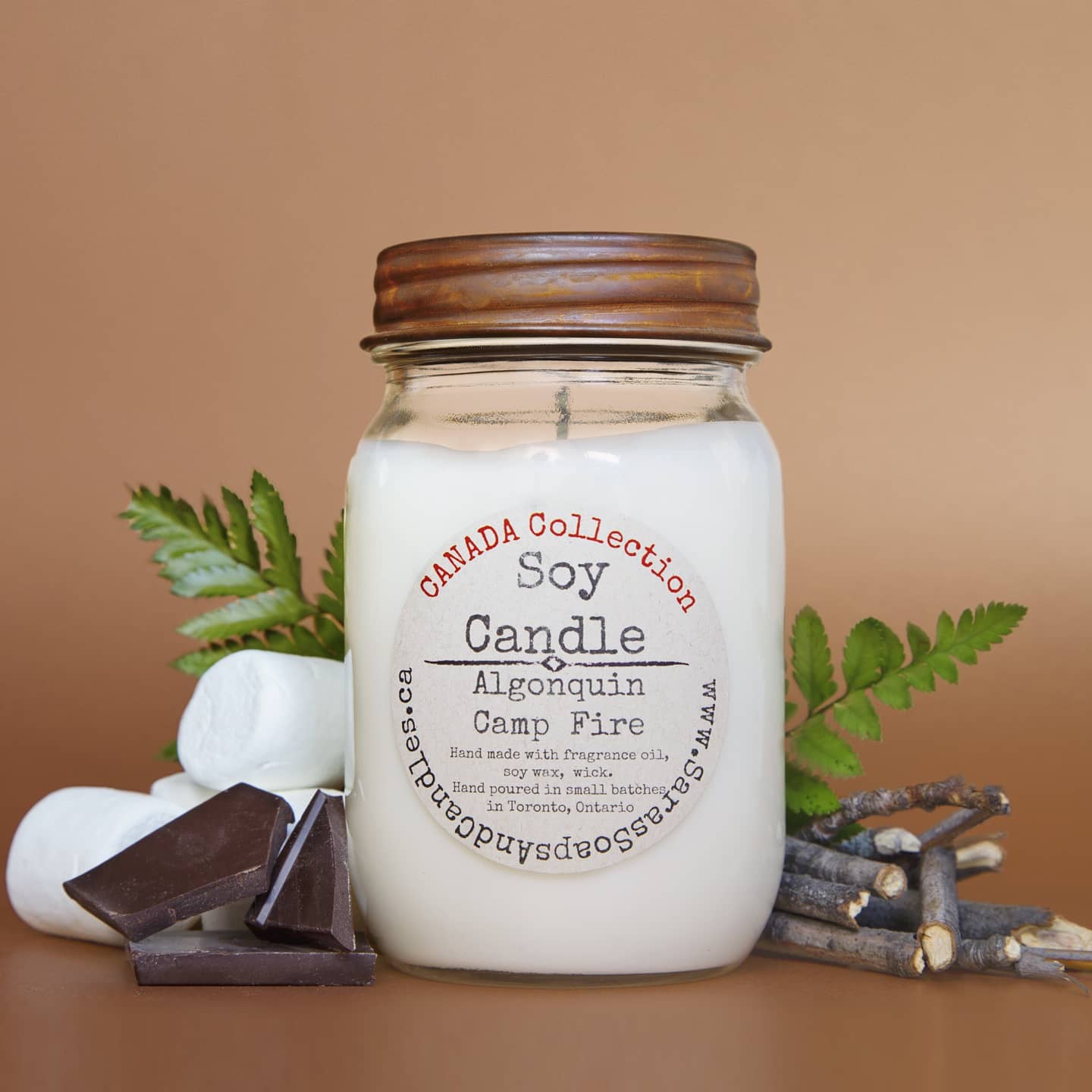 Algonquin Campfire Soy Candle - 14oz – Stopandsmellthecandles